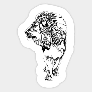 Lion Sticker